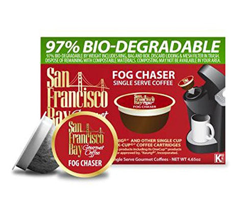 San Francisco Bay Gourmet Coffee OneCup Fog Chaser Coffee 36 Count