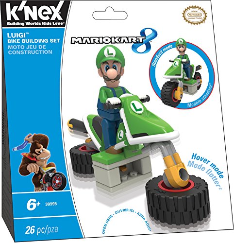 Mario Kart 8 Luigi Bike Building Set