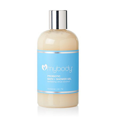 Bath + Body - PROBIOTIC SHOWER GEL - Revitalizing Citrus Coconut, 10 oz