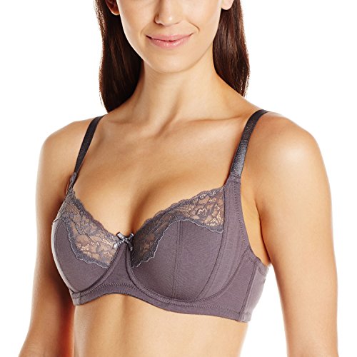Tess Unlined Wire Bra 30D, Charcoal – Capital Books and Wellness