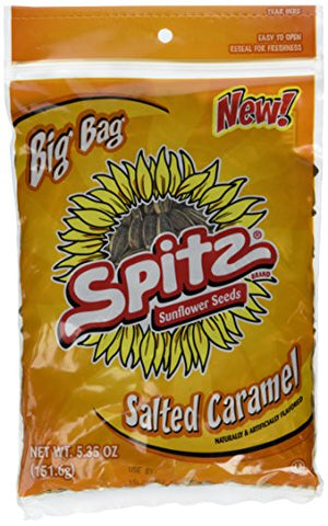 Spitz Sunflower Seeds Salted Caramel 5.35 Oz (Individual)