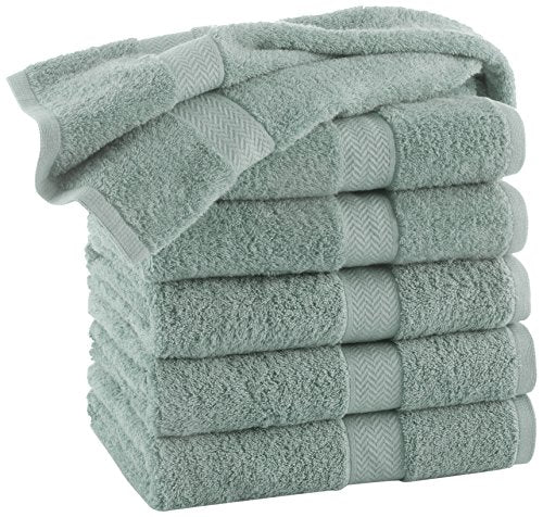 MARTEX COMMERCIAL BATH TOWEL SET AQUA 30"W x 52"L PACK OF 6