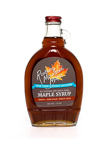 Syrup in Glass, RMM Flat Glass, 12 oz (not in pricelist)