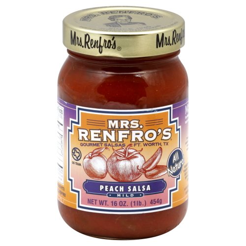 Mrs. Renfro Peach Salsa 16 oz