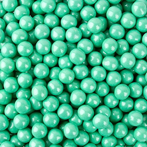 Shimmer Sixlets Turquoise 2 lb. Bag