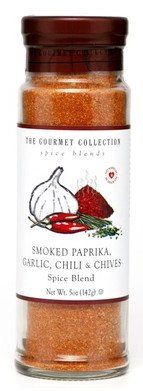 The Gourmet Collection - Smoked Paprika Garlic Chili & Chives Spice Blend 5 oz