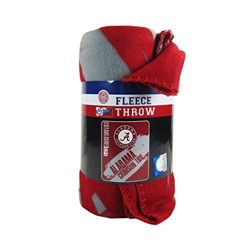 Alabama Crimson Tide "Painted" Fleece Throw, 50”x 60”