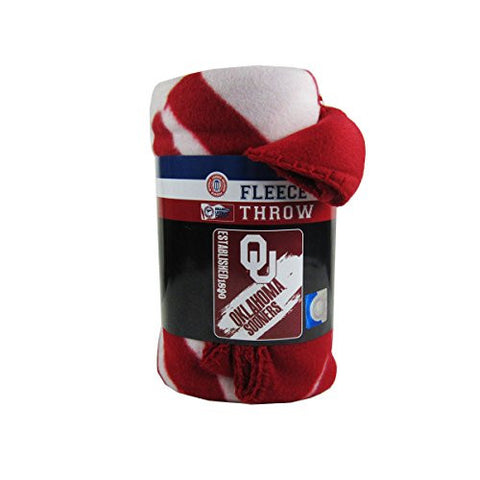 Oklahoma Sooners "Painted" Fleece Throw