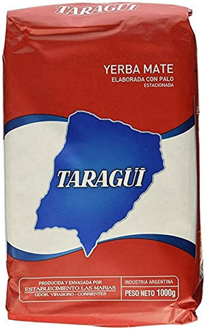 Taragui Yerba Mate  Con Palo, 2.2lbs