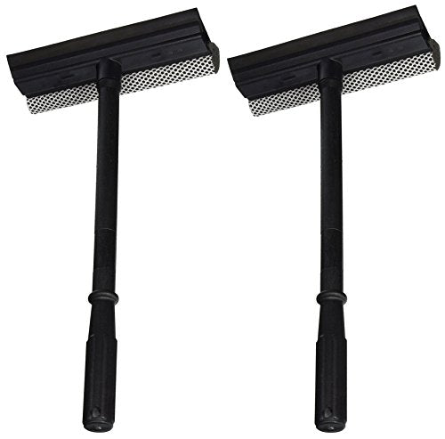 Auto Window Sponge/squeegee W/ 15.5 In Plastic Handle