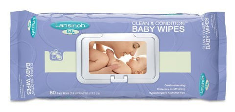 Clean and Condition Cloths Baby Wipes (80-Pc Pack)