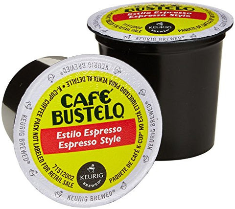 Café Bustelo, Espresso Style, dark roast, k-cup