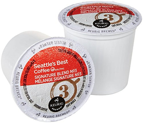 Seattle's Best Coffee, Signature Blend No. 3- 16 ct, medium roast, k-cup
