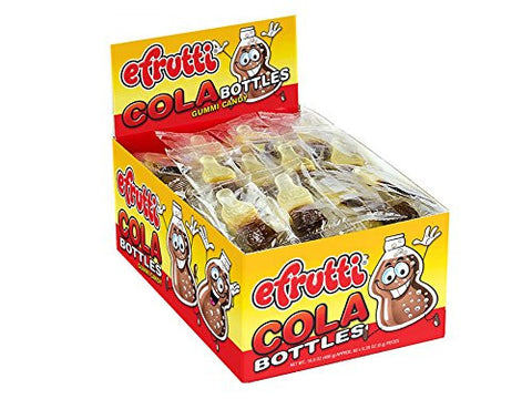 E-Frutti Gummi Cola Bottle, 80 ct.