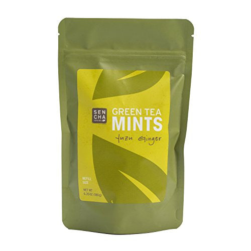 Green Tea Mint Refill Bag-Yuzu Ginger