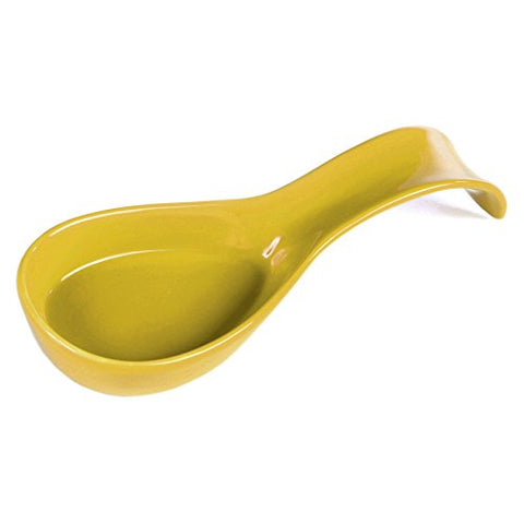 Simsbury Yellow Pantryware Spoon Rest - 8.25 x 3 x 1"