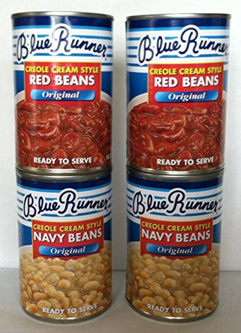 Red Beans and Navy Beans - Creole Cream Style 16oz