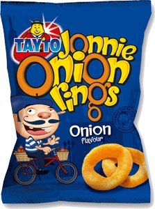 Tayto Johnny Onion Rings, 28g