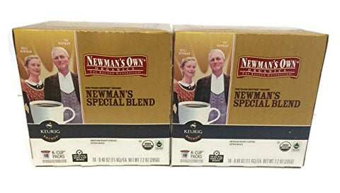 Newman's Own Organics: Special Blend, Medium Roast - 18-Count K-Cup