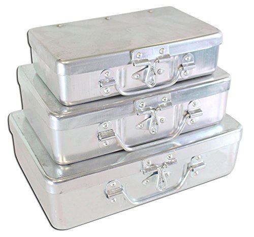 SET OF ALUMINUM BOXES