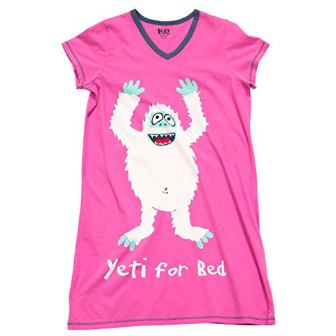 Lazy One Yeti For Bed - 234, Nightshirt, L - XL