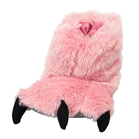 Lazy One Paw Slippers, Pink Paw Slipper, M