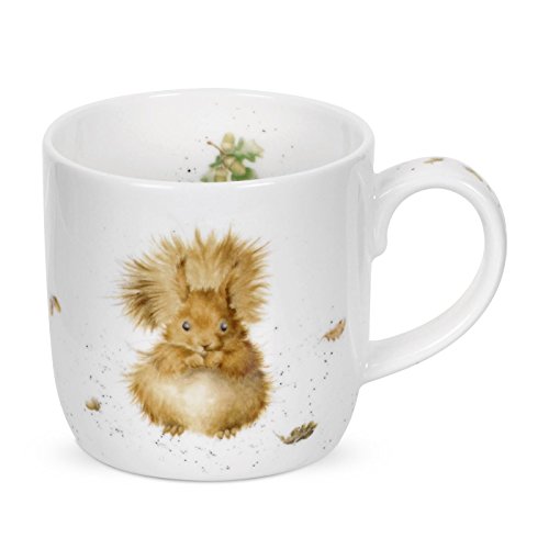PORT0013 Squirrel Mug - Treetops Redhead 3.15in (11fl.oz)
