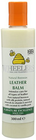 Wheelers Natural Beeswax Leather Balm, 300ml