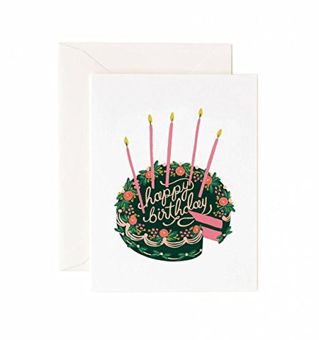Birthday Cake Boxed set of 8 A2 Cards
