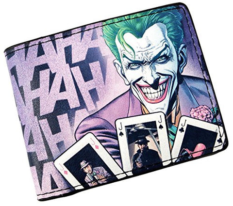 DC Comics Joker HAHAHA Bi-Fold Wallet