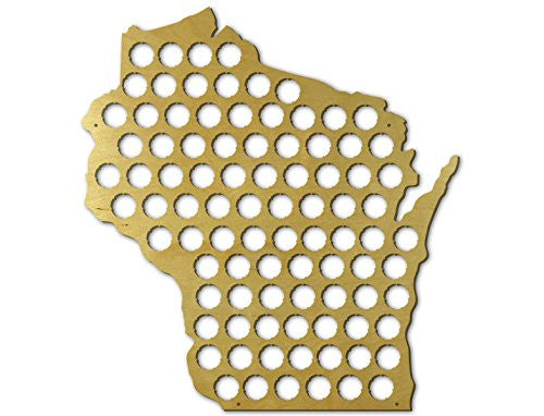 Beer Cap Trap Wisconsin 18 in x 17 in x .25 in