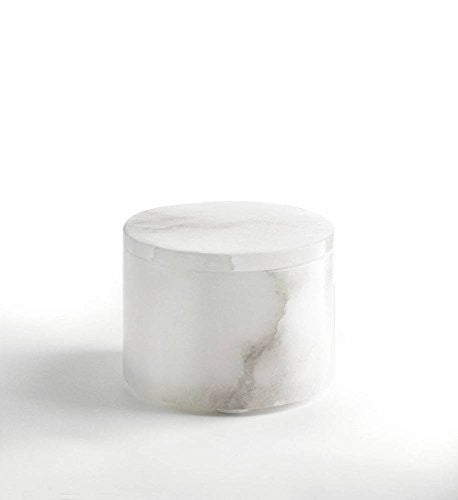 Alabaster: Cotton Jar, (White)