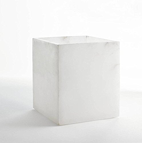 Alabaster Bath Acc - Waste Basket