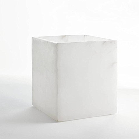 Alabaster Bath Acc - Waste Basket