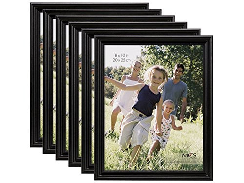 Traditional Solid Wood -Style One - Black - 8x10