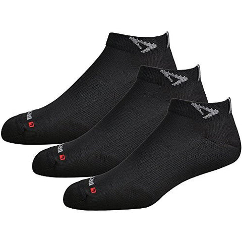 Drymax - Running Socks, Run Mini Crew - Black, S
