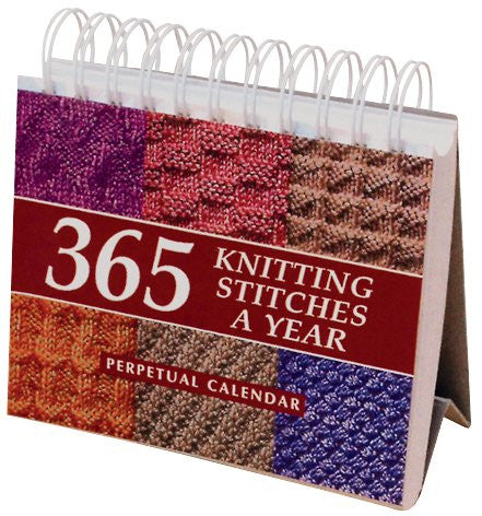 365 Knitting Stitches a Year Perpetual Calendar
