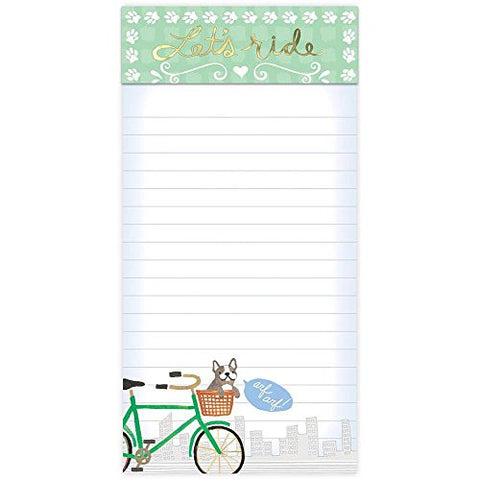 Dog Show List Pads, Let's Ride