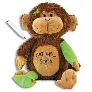 15 INCH GET WELL SOON SIGNATURE MONKEY