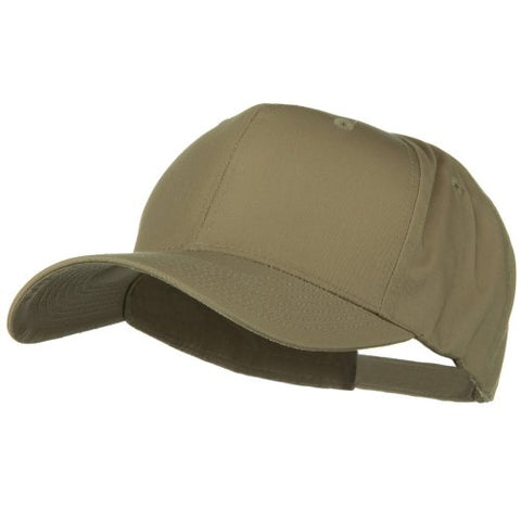 e4Hats, New Big Size High Profile Twill Cap - Khaki (fitting from XL to 3XL)