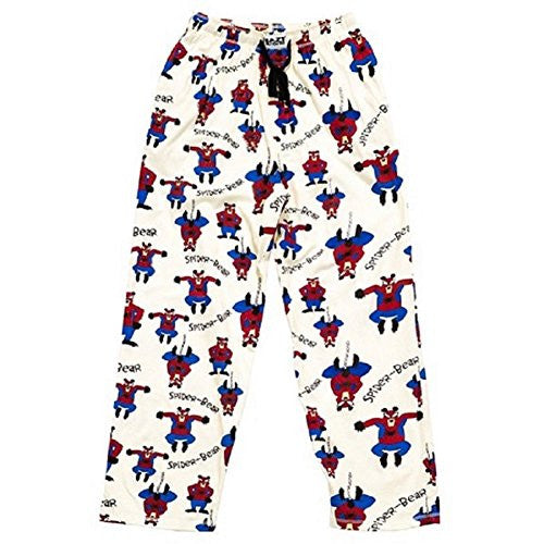 Lazy One Spider Bear - 252, Unisex PJ Pant, XL