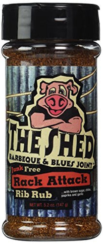 The Shed - Rack Attack Rib Rub, 5.20 oz.