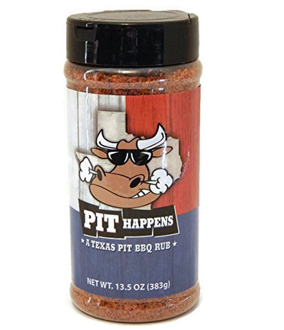 Pit Happens Texas Pit BBQ Rub, 13.5 0z.