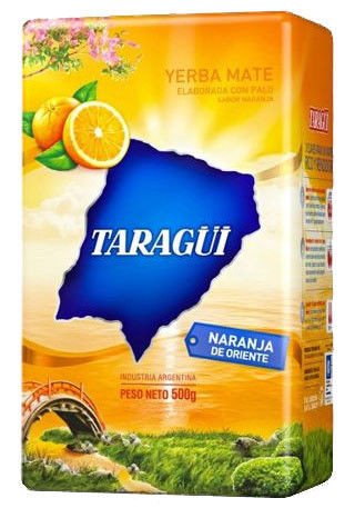 Taragui Yerba Mate Naranja de Oriente, 17oz