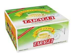 Taragui Yerba Mate Cocido, Original, 40 bags/3g ea
