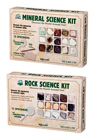 Rock Science Kit & Mineral Science Kit