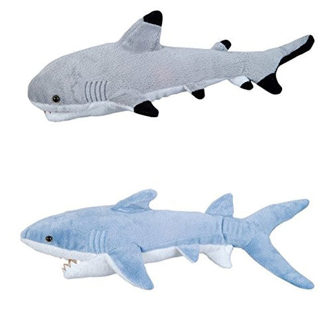 14" MAKO SHARK PLUSH And 13" BLACK TIP Shark