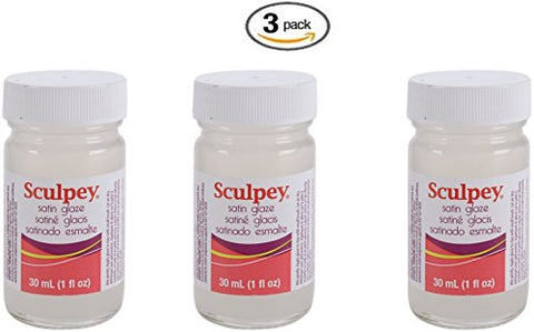 Sculpey Glaze Satin, 1 fl oz