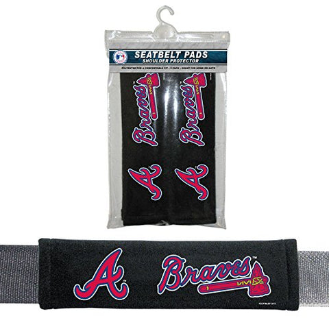 Atlanta Braves: Seat Belt Pad 2 Pack