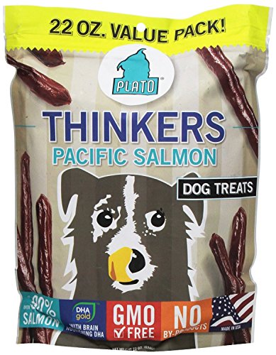 Plato Treats Thinkers Salmon Treat 22oz